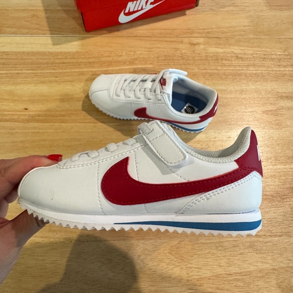 Little Kids Nike Cortez 'Forest Gump' Colorway Leather New in Box 10C - Picture 1 of 7